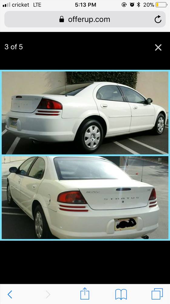 2002 Dodge Stratus Sedan