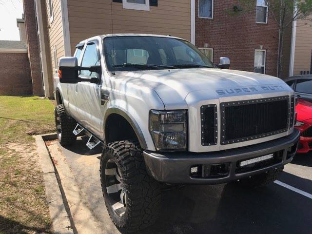 2008 Ford F250 Extended Cab (4 doors)