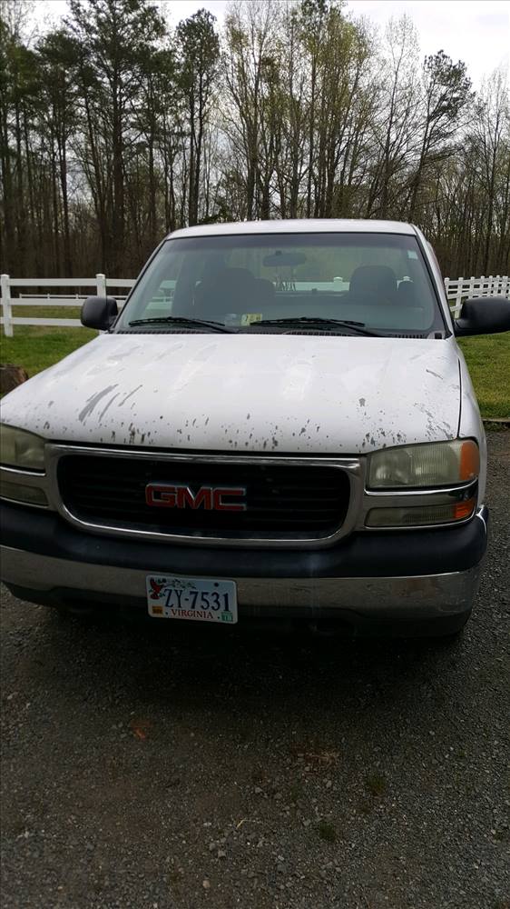 2002 GMC New Sierra Extended Cab (4 doors)