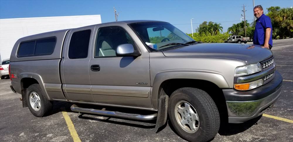 2000 Chevrolet Silverado Extended Cab (3 doors)