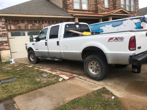 2004 Ford F350 Crew Cab (4 doors)