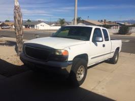 2001 GMC New Sierra Extended Cab (4 doors)