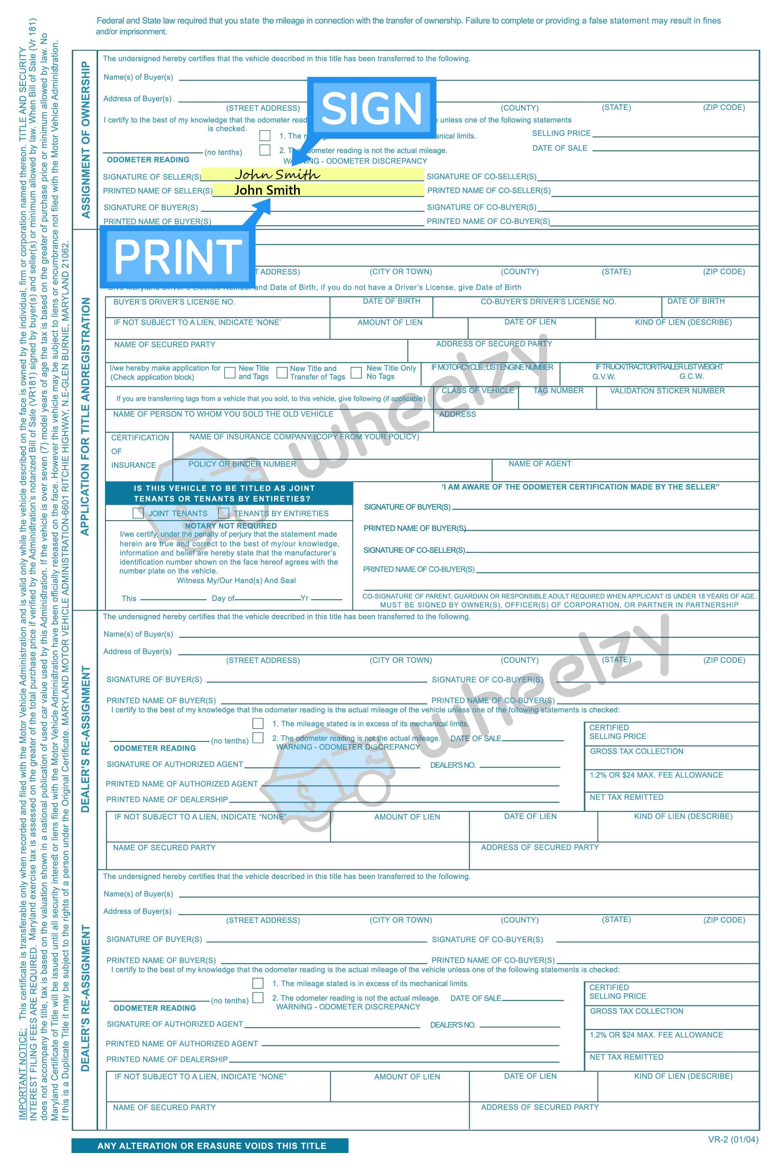 maryland mva duplicate title online