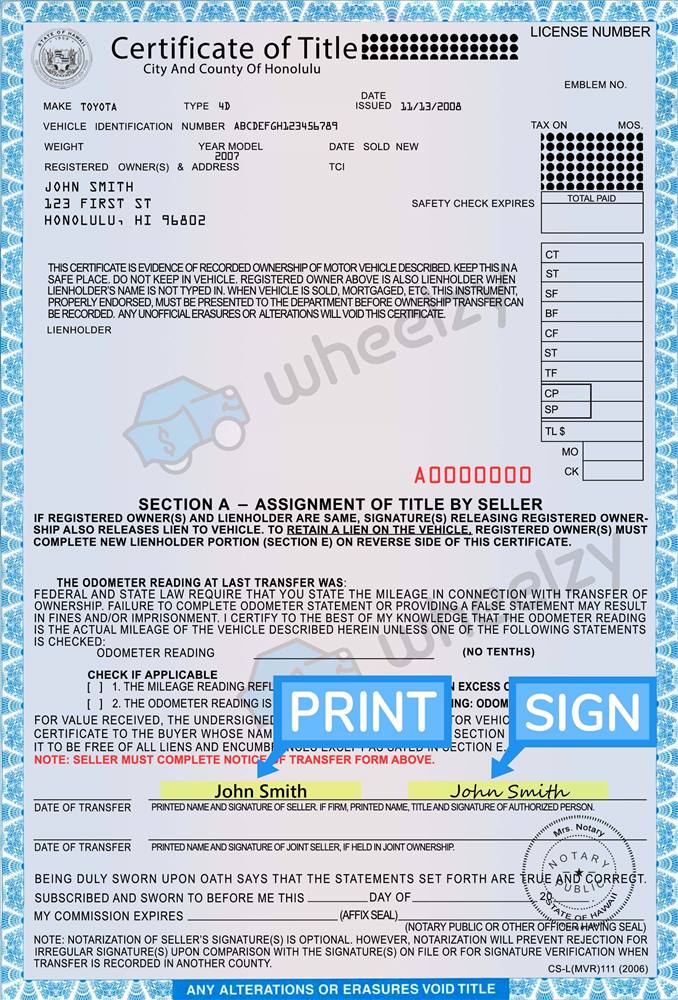 cost of duplicate title california