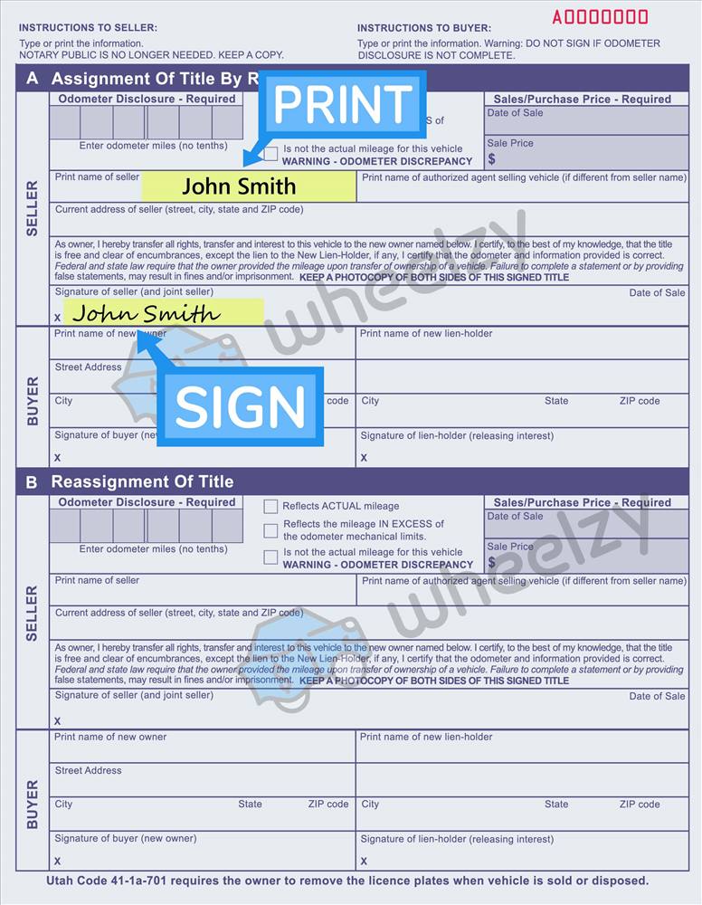 How To Sign Your Car Title In Portland Including Dmv vrogue.co