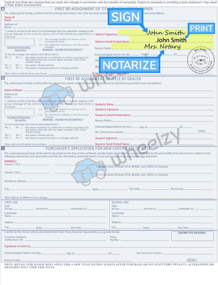 nc dmv duplicate title online